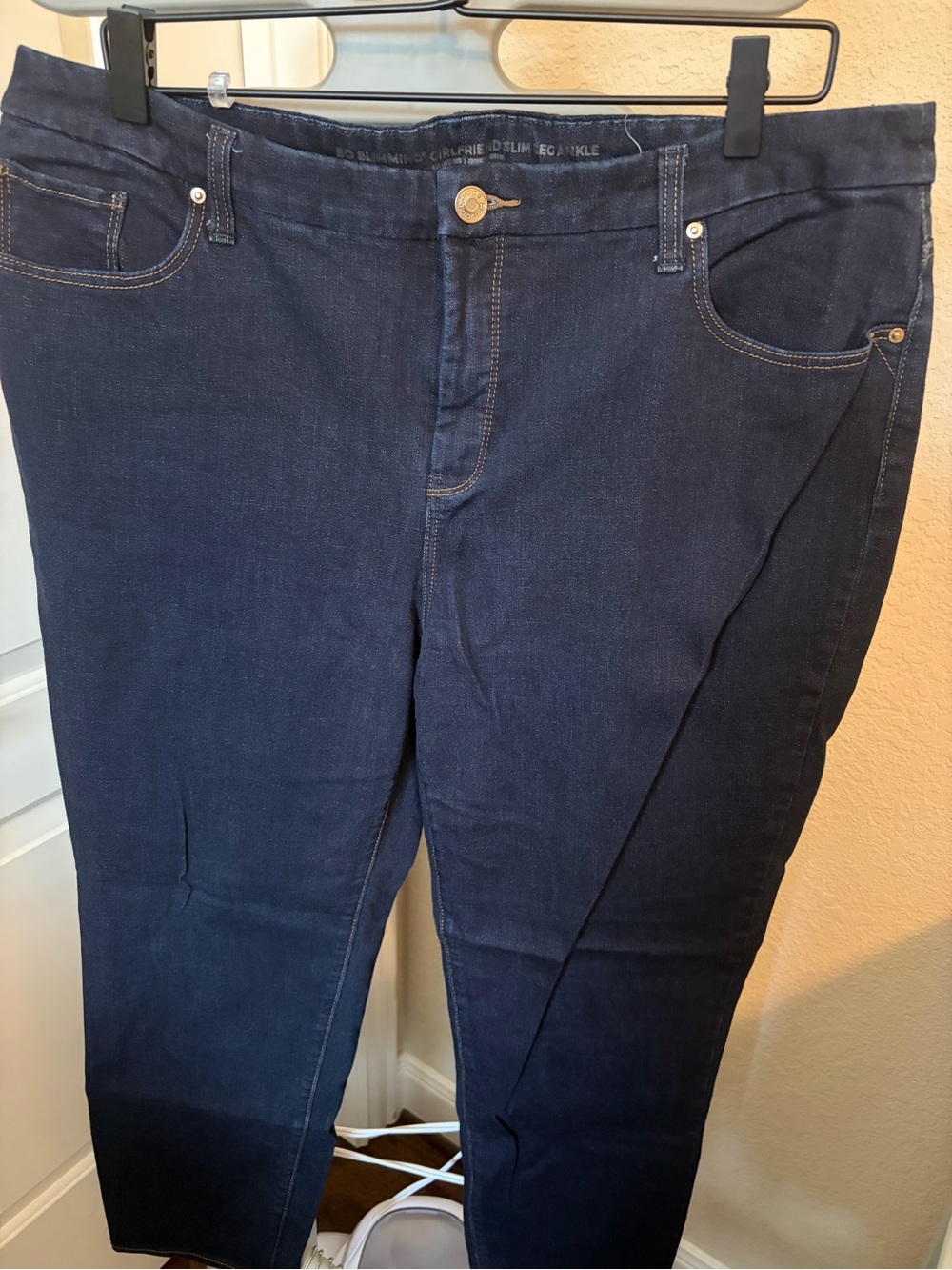 Chico's Dark Navy Slim Stretch Skinny Jeans